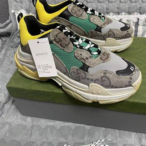 gucci balenciaga triple s price|gucci triple s.